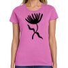 Ladies Heavy Cotton 100% Cotton T Shirt Thumbnail