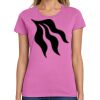 Ladies Heavy Cotton 100% Cotton T Shirt Thumbnail