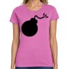 Ladies Heavy Cotton 100% Cotton T Shirt Thumbnail
