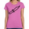 Ladies Heavy Cotton 100% Cotton T Shirt Thumbnail
