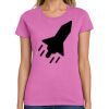 Ladies Heavy Cotton 100% Cotton T Shirt Thumbnail