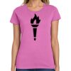 Ladies Heavy Cotton 100% Cotton T Shirt Thumbnail