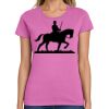 Ladies Heavy Cotton 100% Cotton T Shirt Thumbnail