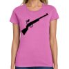 Ladies Heavy Cotton 100% Cotton T Shirt Thumbnail