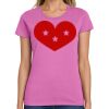 Ladies Heavy Cotton 100% Cotton T Shirt Thumbnail