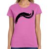 Ladies Heavy Cotton 100% Cotton T Shirt Thumbnail