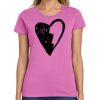 Ladies Heavy Cotton 100% Cotton T Shirt Thumbnail