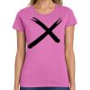 Ladies Heavy Cotton 100% Cotton T Shirt Thumbnail