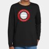 Youth Heavy Cotton 100% Cotton Long Sleeve T Shirt Thumbnail