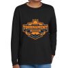 Youth Heavy Cotton 100% Cotton Long Sleeve T Shirt Thumbnail