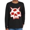 Youth Heavy Cotton 100% Cotton Long Sleeve T Shirt Thumbnail