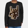 Youth Heavy Cotton 100% Cotton Long Sleeve T Shirt Thumbnail