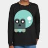 Youth Heavy Cotton 100% Cotton Long Sleeve T Shirt Thumbnail