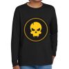Youth Heavy Cotton 100% Cotton Long Sleeve T Shirt Thumbnail