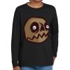 Youth Heavy Cotton 100% Cotton Long Sleeve T Shirt Thumbnail