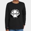 Youth Heavy Cotton 100% Cotton Long Sleeve T Shirt Thumbnail