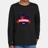 Youth Heavy Cotton 100% Cotton Long Sleeve T Shirt Thumbnail
