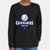 Youth Heavy Cotton 100% Cotton Long Sleeve T Shirt Thumbnail