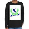 Youth Heavy Cotton 100% Cotton Long Sleeve T Shirt Thumbnail