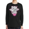 Youth Heavy Cotton 100% Cotton Long Sleeve T Shirt Thumbnail