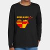 Youth Heavy Cotton 100% Cotton Long Sleeve T Shirt Thumbnail