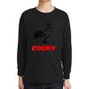 Youth Heavy Cotton 100% Cotton Long Sleeve T Shirt Thumbnail