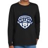 Youth Heavy Cotton 100% Cotton Long Sleeve T Shirt Thumbnail
