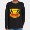 Youth Heavy Cotton 100% Cotton Long Sleeve T Shirt Thumbnail