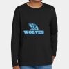 Youth Heavy Cotton 100% Cotton Long Sleeve T Shirt Thumbnail