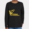 Youth Heavy Cotton 100% Cotton Long Sleeve T Shirt Thumbnail