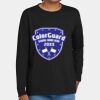 Youth Heavy Cotton 100% Cotton Long Sleeve T Shirt Thumbnail
