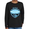 Youth Heavy Cotton 100% Cotton Long Sleeve T Shirt Thumbnail