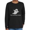 Youth Heavy Cotton 100% Cotton Long Sleeve T Shirt Thumbnail