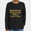 Youth Heavy Cotton 100% Cotton Long Sleeve T Shirt Thumbnail
