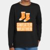 Youth Heavy Cotton 100% Cotton Long Sleeve T Shirt Thumbnail