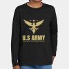 Youth Heavy Cotton 100% Cotton Long Sleeve T Shirt Thumbnail