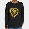 Youth Heavy Cotton 100% Cotton Long Sleeve T Shirt Thumbnail