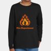 Youth Heavy Cotton 100% Cotton Long Sleeve T Shirt Thumbnail