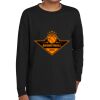 Youth Heavy Cotton 100% Cotton Long Sleeve T Shirt Thumbnail