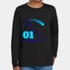 Youth Heavy Cotton 100% Cotton Long Sleeve T Shirt Thumbnail