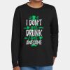 Youth Heavy Cotton 100% Cotton Long Sleeve T Shirt Thumbnail