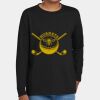 Youth Heavy Cotton 100% Cotton Long Sleeve T Shirt Thumbnail