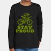 Youth Heavy Cotton 100% Cotton Long Sleeve T Shirt Thumbnail