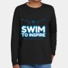 Youth Heavy Cotton 100% Cotton Long Sleeve T Shirt Thumbnail