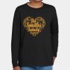 Youth Heavy Cotton 100% Cotton Long Sleeve T Shirt Thumbnail