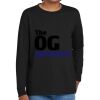 Youth Heavy Cotton 100% Cotton Long Sleeve T Shirt Thumbnail