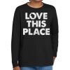 Youth Heavy Cotton 100% Cotton Long Sleeve T Shirt Thumbnail