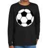 Youth Heavy Cotton 100% Cotton Long Sleeve T Shirt Thumbnail