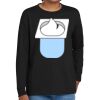 Youth Heavy Cotton 100% Cotton Long Sleeve T Shirt Thumbnail