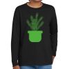 Youth Heavy Cotton 100% Cotton Long Sleeve T Shirt Thumbnail